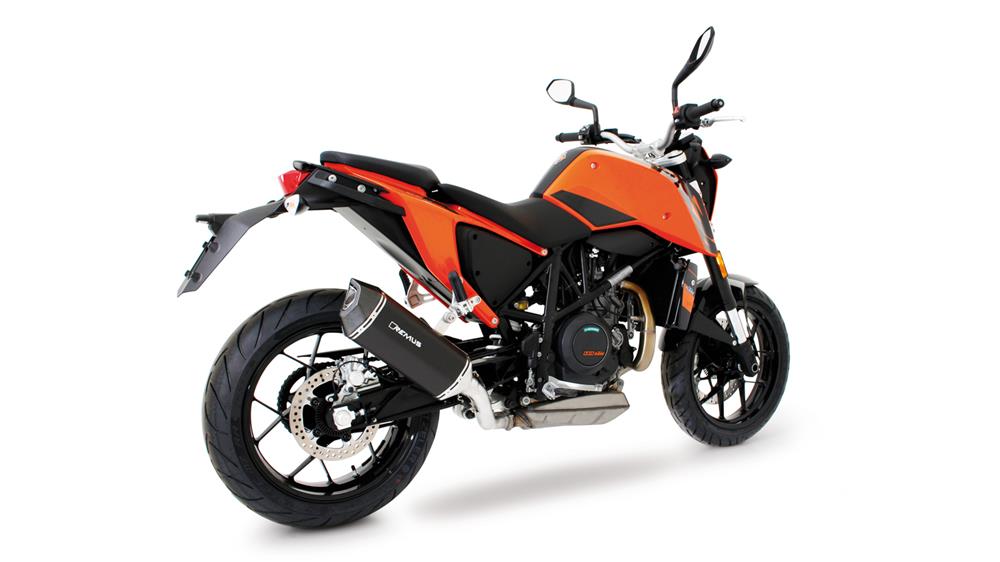 SLIP-ON MUFF RACE S/STEEL BLK KTM 790 DUKE '18- - Image 3