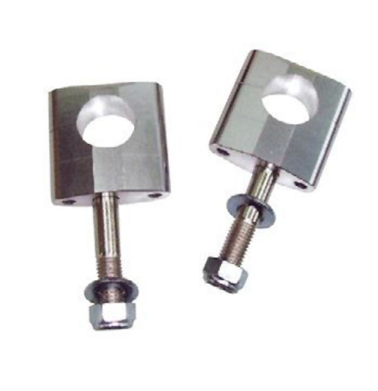 X TECH MXC-2 BAR MOUNTS 28.6MM (1-1/8) 12MM BOLT BLACK - HEIGHT 60MM - Image 1
