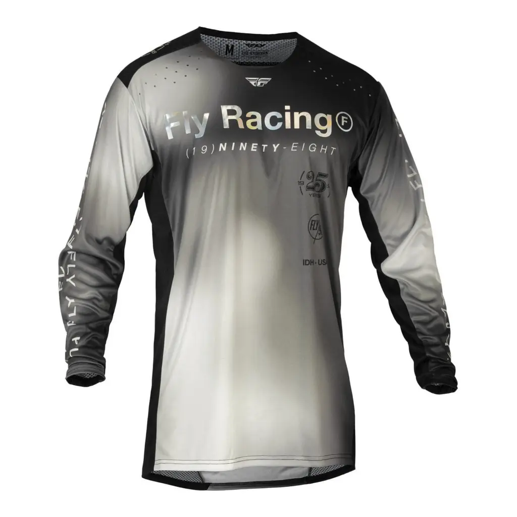 FLY Racing Lite S.E. Legacy Motocross Jersey Light Grey / Black