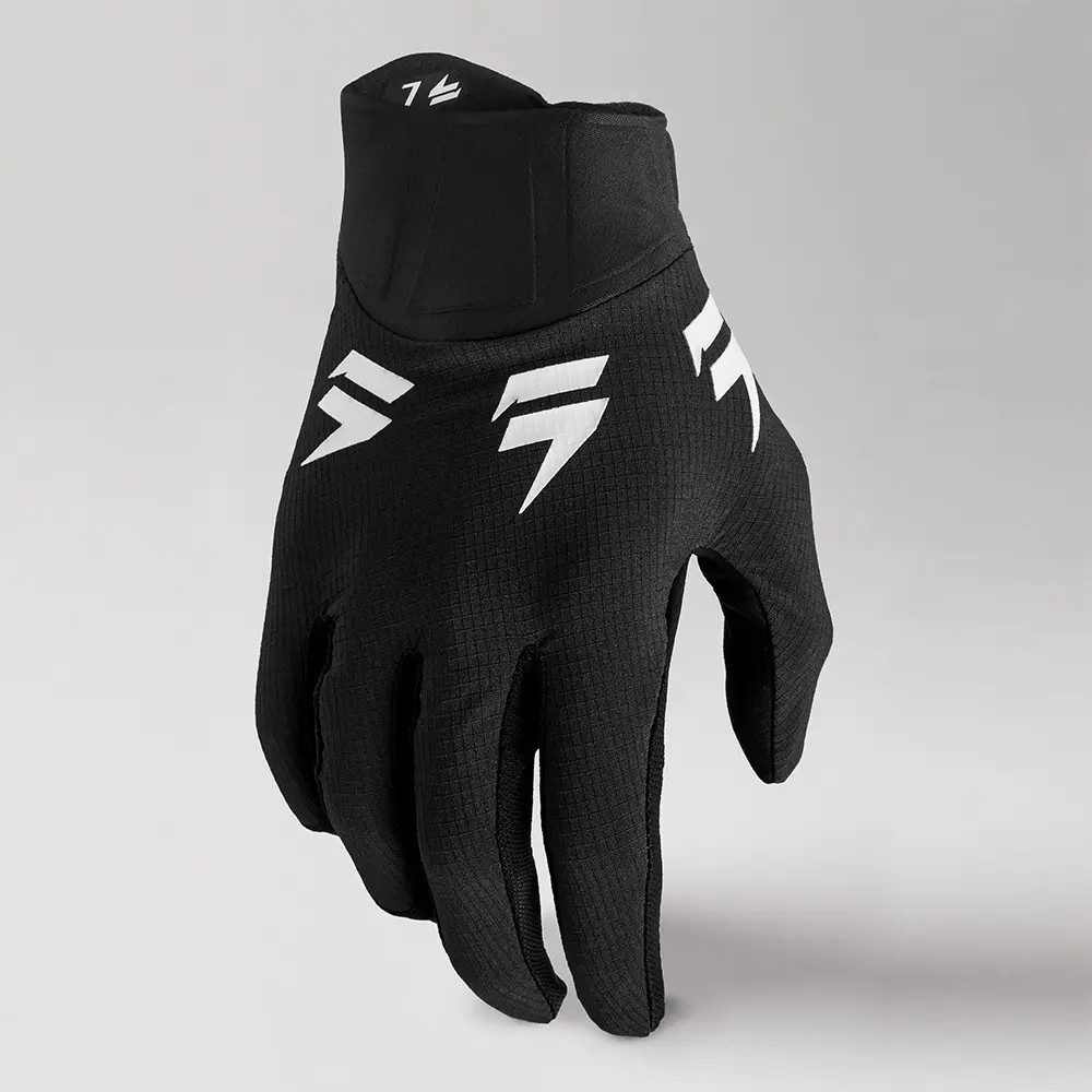 Motocross Gloves Shift White Label Trac Black