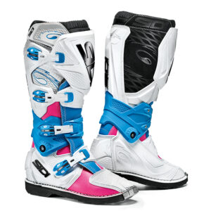 Sidi X-3 Lei Womens White/Grey Motocross Boots - Image 1