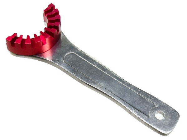 DUCATI EXHAUST NUT WRENCH PSYCHIC 1970-1980 TWINS AND SINGLE EXHAUST NUTS. - Image 1