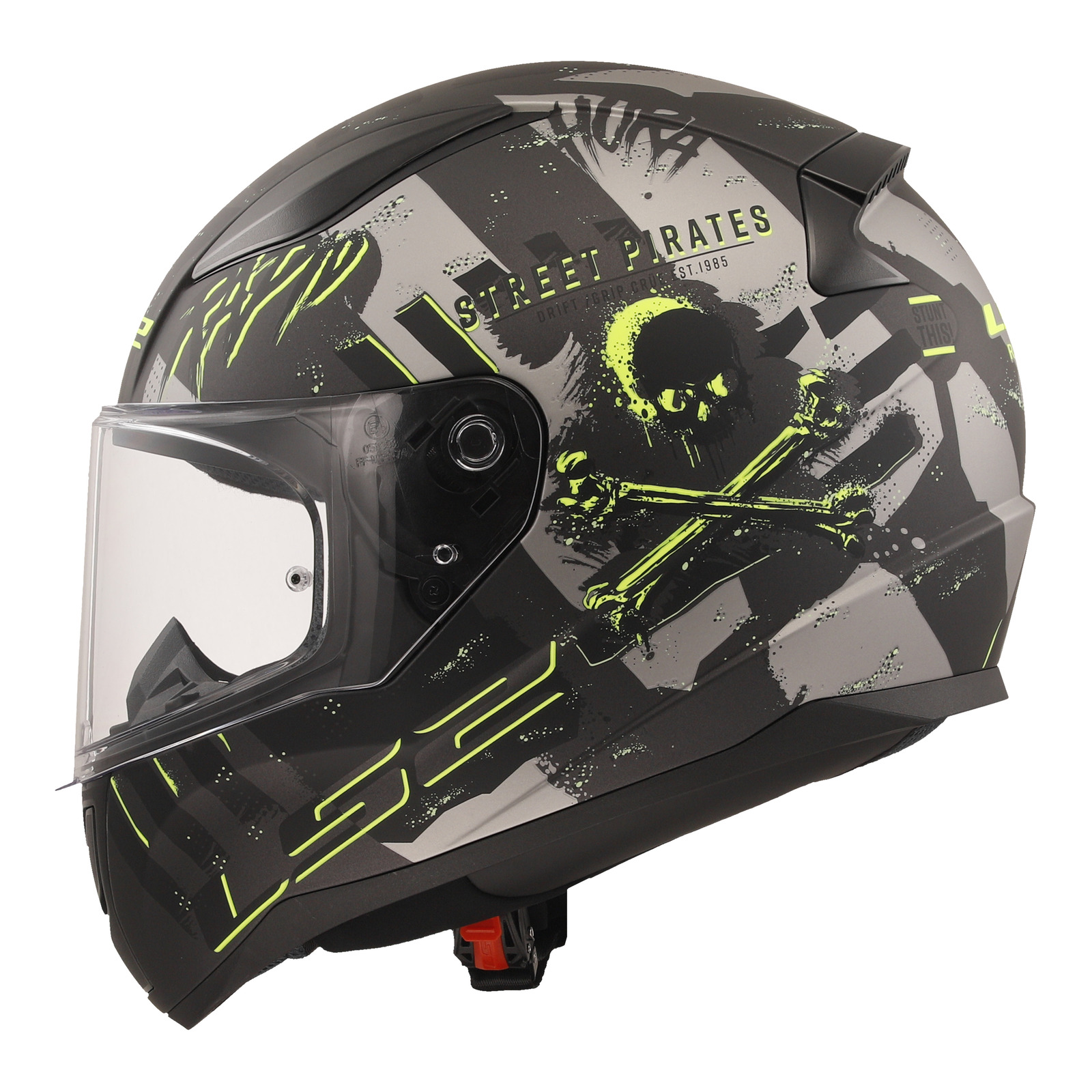 LS2 FF353 Rapid II Road Helmet Pirates - Image 2
