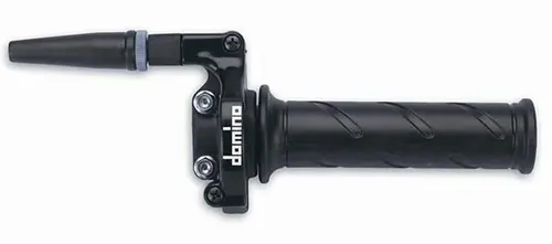 RACE THROTTLE ALU BLACK GRIPS SINGLE 90 DEG. 1.9D./mm 57mm MAX