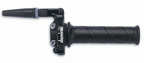 RACE THROTTLE ALU BLACK GRIPS SINGLE 90 DEG. 1.9D./mm 57mm MAX - Image 1