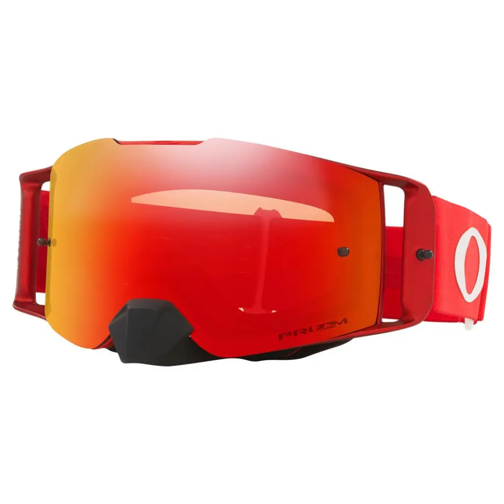 Oakley Front Line Motocross Goggles Moto Red w/ PRIZM MX Torch