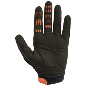 Fox 180 Skew Black/Orange Motocross Gloves - Image 2