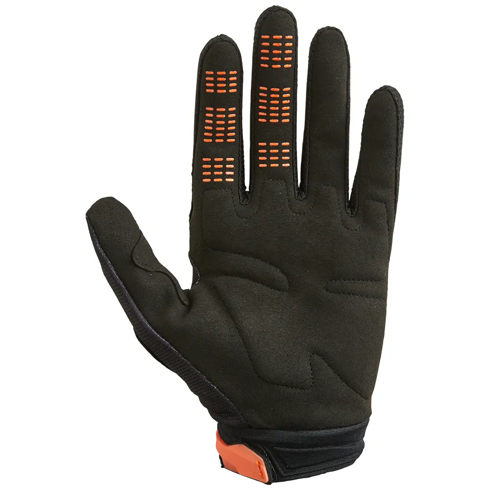 Fox 180 Skew Black/Orange Motocross Gloves