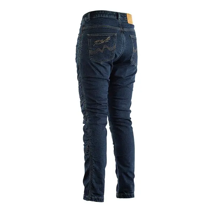 RST Reinforced Straight Leg CE Jeans Ladies Dark Wash Blue