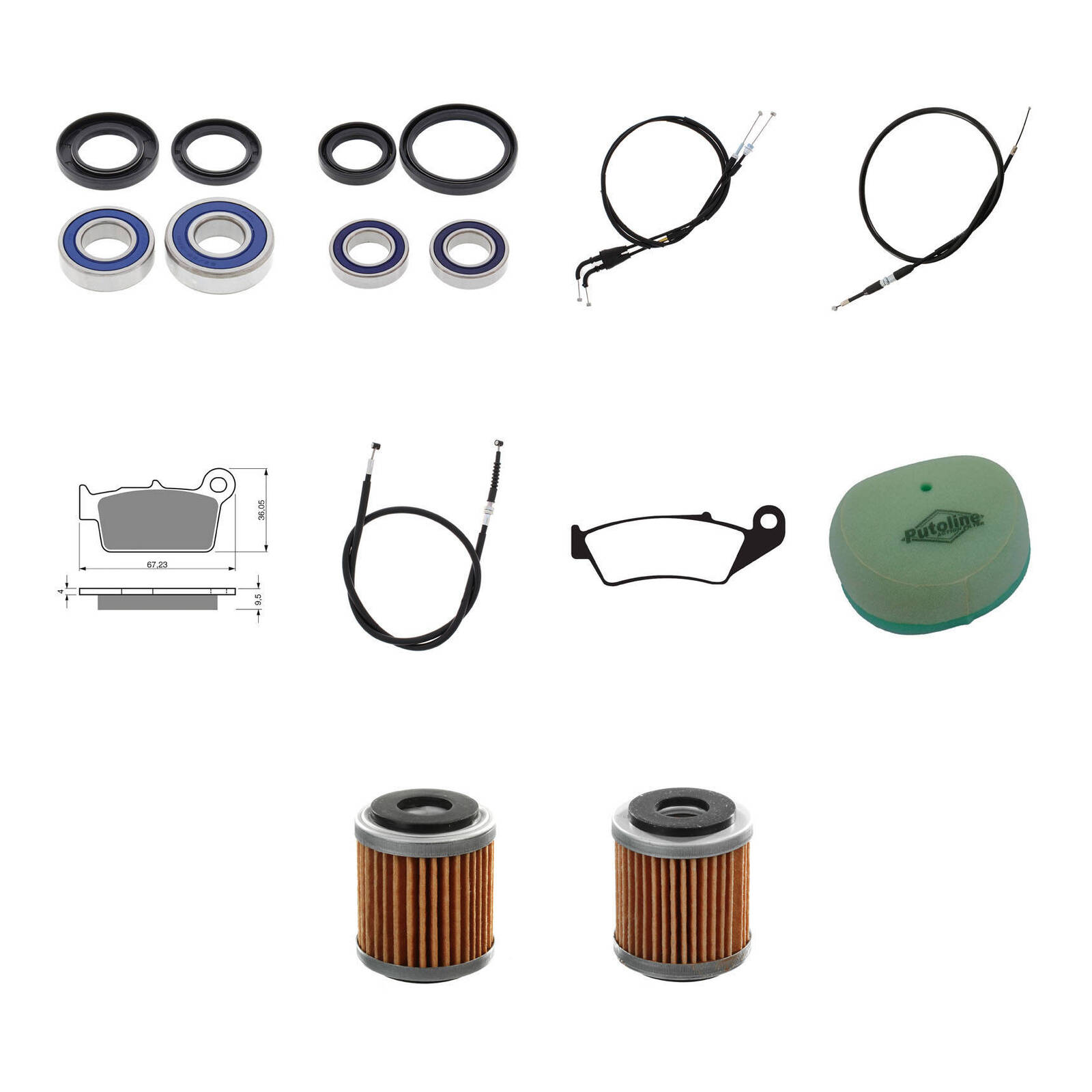Offroad Refurb Kit - Yamaha WR250F '07-'14 - Image 1