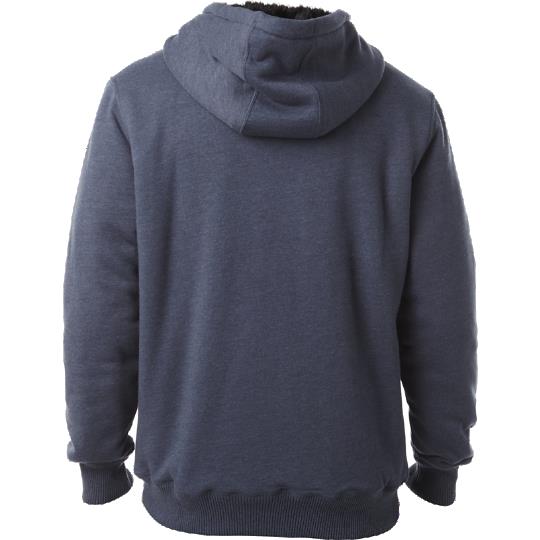 Hoodie Fox Konstant Sasquatch Zip Pewter - Image 2