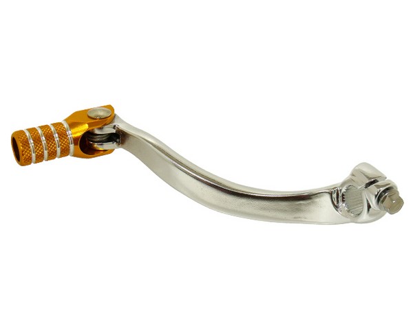 *ALLOY GEAR SHIFT LEVER FORGED PSYCHIC SUZUKI RMZ250 07-20 GOLD - Image 1