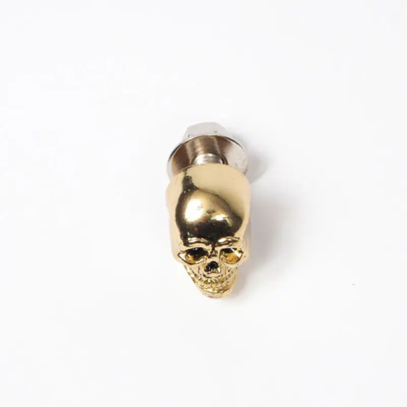 SKULL BOLT GLD SML