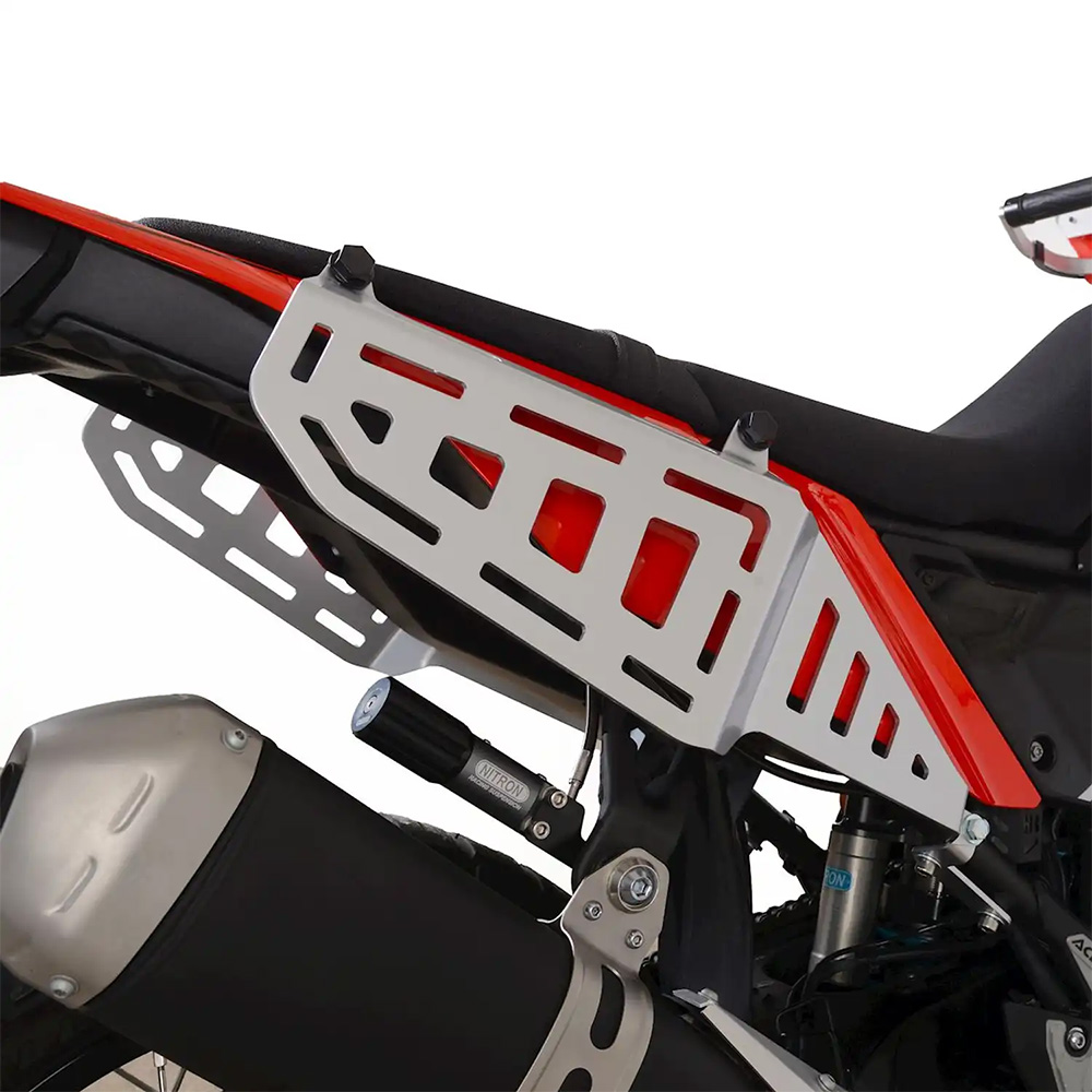 Luggage Side Rails Silver Yamaha Tenere 700 19- R&G - Image 1