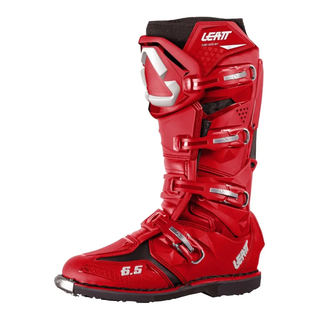 Leatt 6.5 Motocross Boots Red