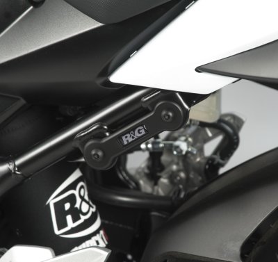 Rear Foot Rest Blanking Plate Left Side R & G Racing Suzuki GSR750 - Image 1
