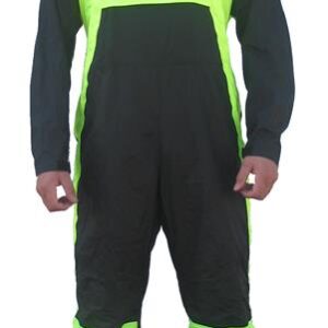 RAIN SUIT ONE-PIECE BLACK/YELLOW XL - Image 2