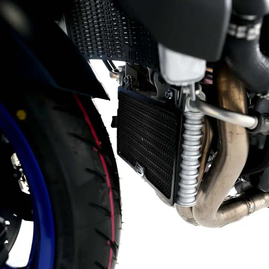 PRO Oil Cooler Guard for Yamaha MT-10 23- MT-10 SP 23- Black R&G