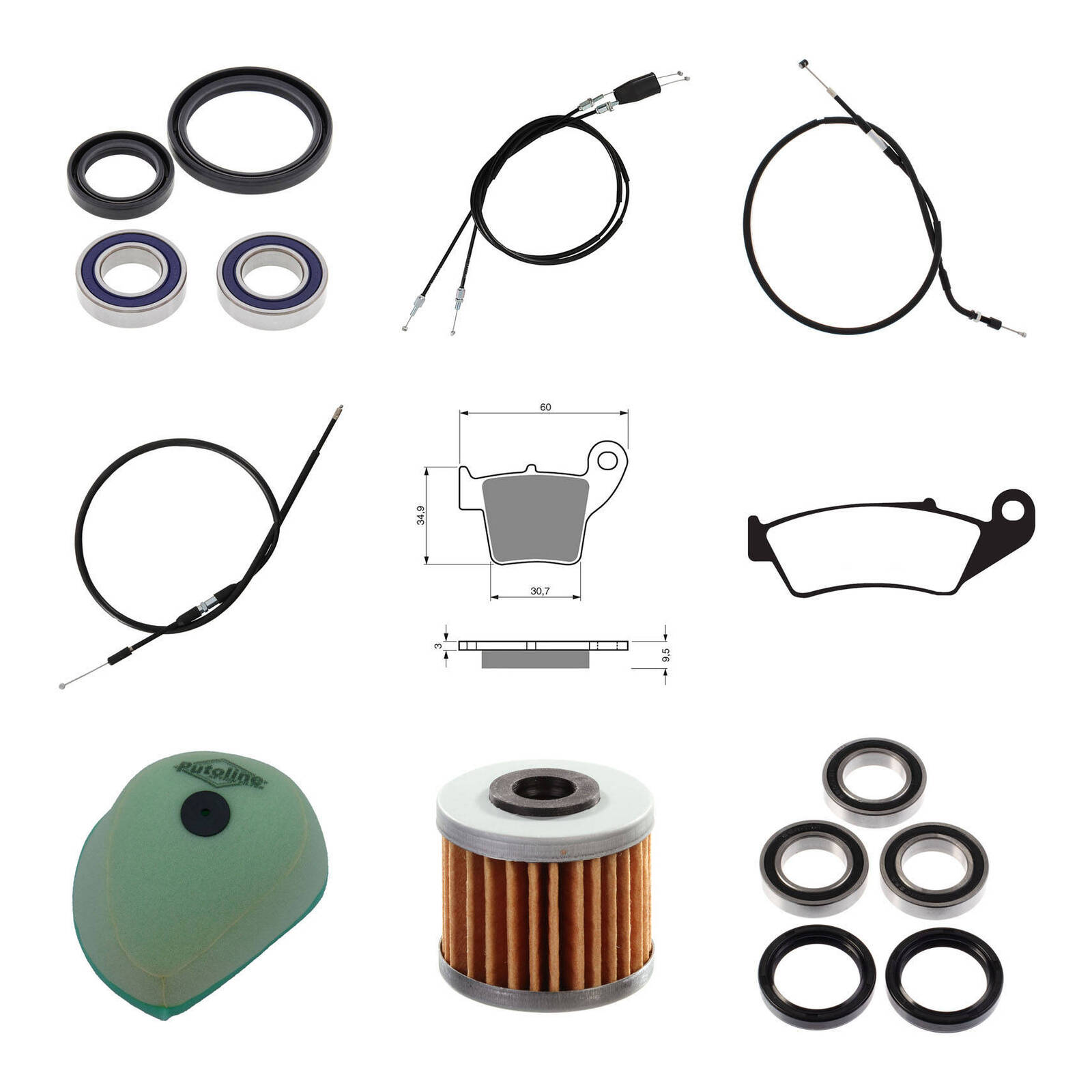 Offroad Refurb Kit - Honda CRF250X '04-'06 - Image 1