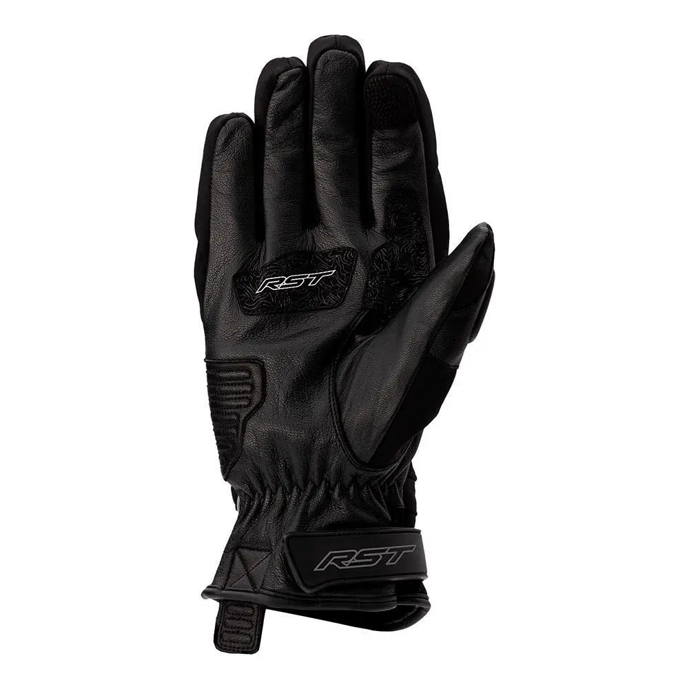 RST Urban Light CE Waterproof Textile Road Glove Black