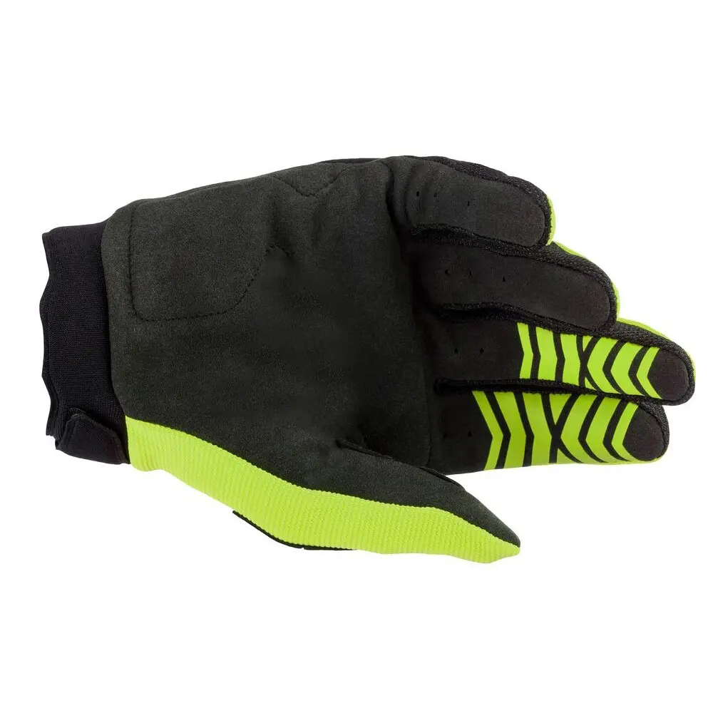 Alpinestars Full Bore Motocross Gloves Youth Yellow Fluoro/Black