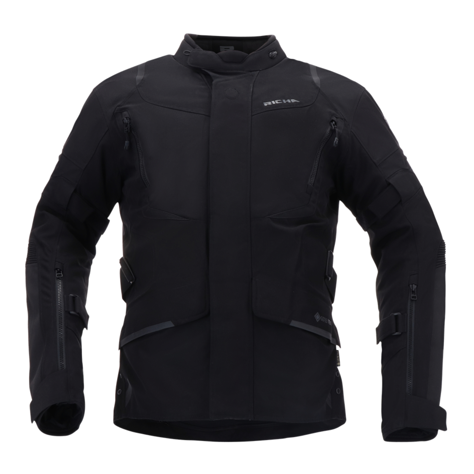 Richa Mens Touring Cyclone 2 Goretex Jacket - Black - Image 1