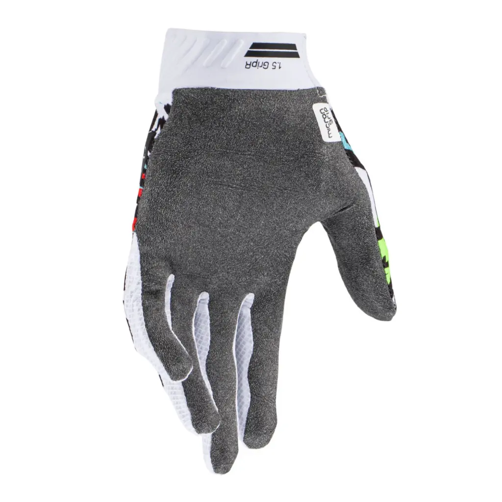 Leatt Moto 1.5 Motocros Glove Youth Zebra