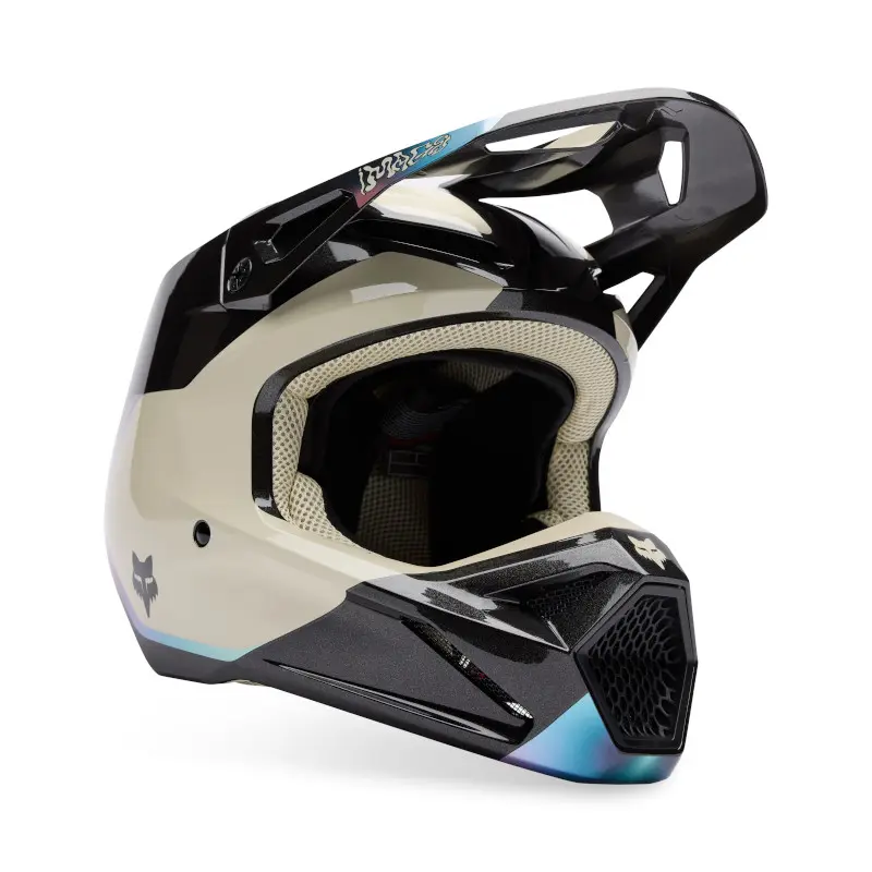 Fox V1 Hello Future Motocross Helmet Black