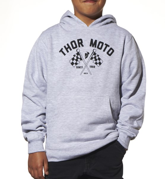 Hoody Thor  Youth Finish Line Grey - Image 1