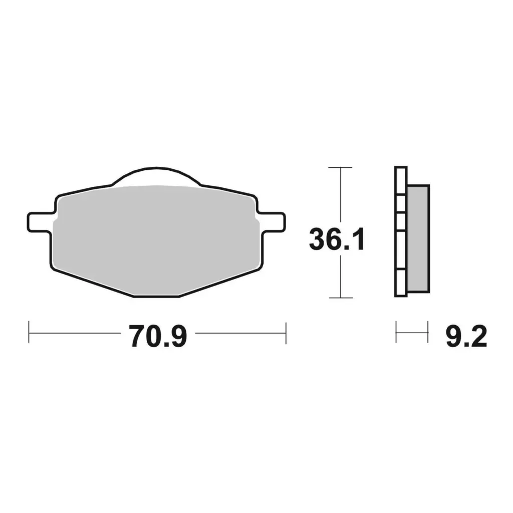 Brembo Brake Pad - Sintered Enduro