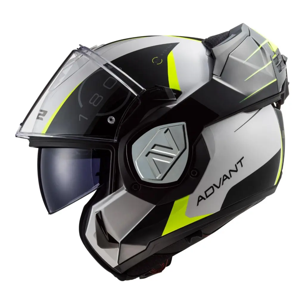 LS2 FF906 Advant Codex Flip Front Helmet White / Black