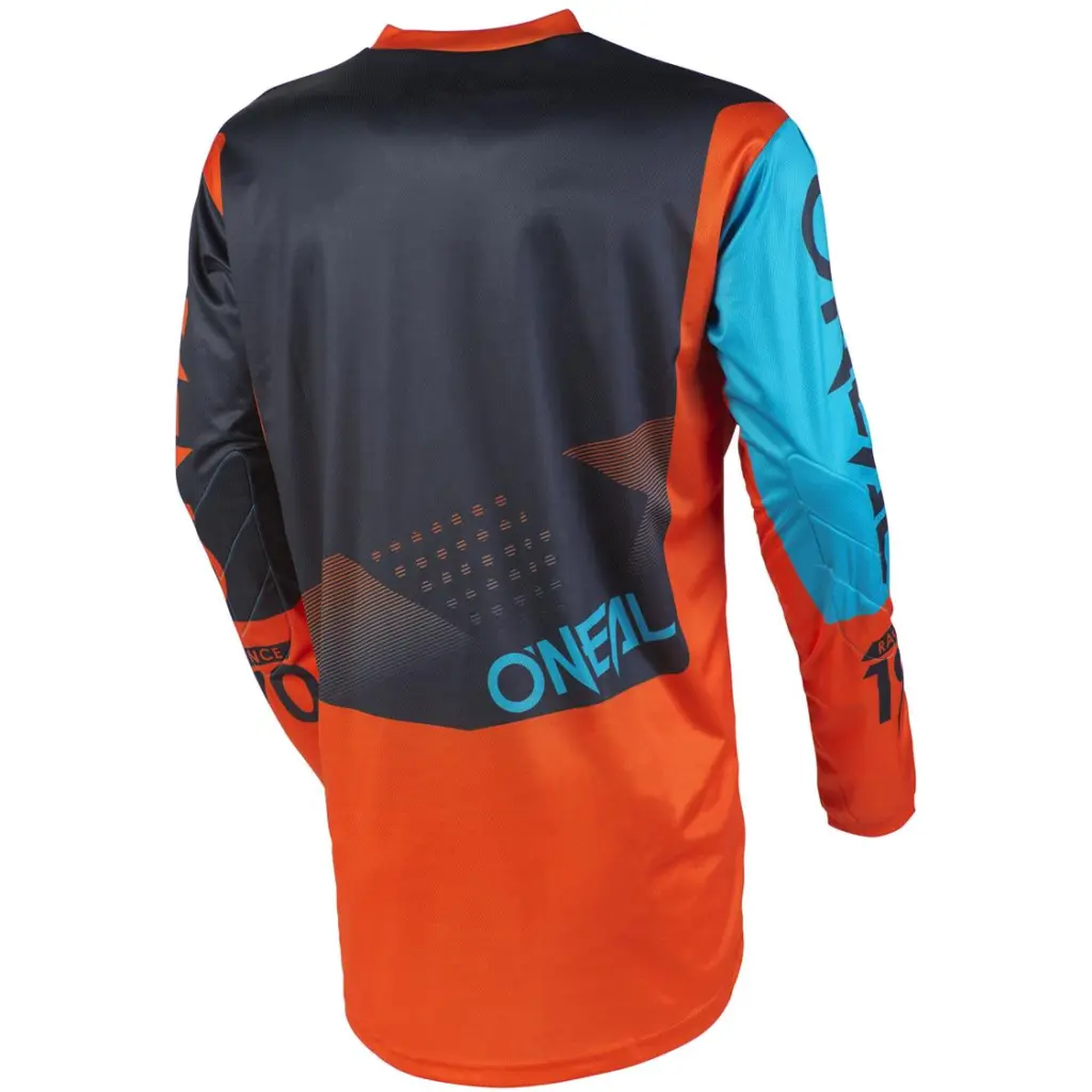 O'Neal Element Factor Grey/Orange/Blue Motocross Jersey