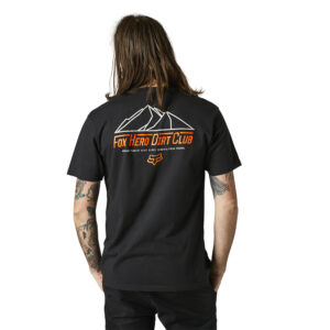 Fox Hero Dirt Premium Tee Black - Image 2