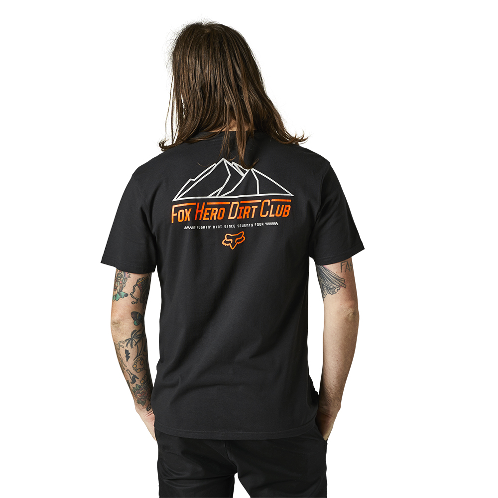Fox Hero Dirt Premium Tee Black - Image 2