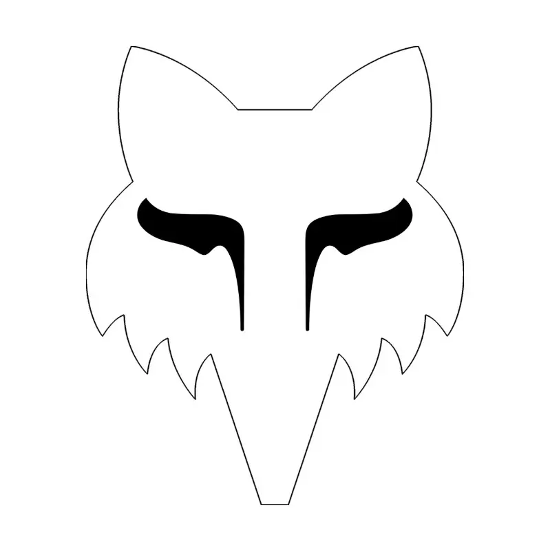 Fox Head Sticker