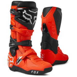 Fox Motion Motocross Boots Flo Orange - Image 1