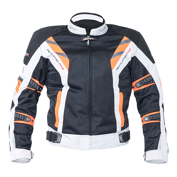 RST VENTILATOR 5 TEXTILE JACKET [FLO ORANGE] 50 3XL - Image 1