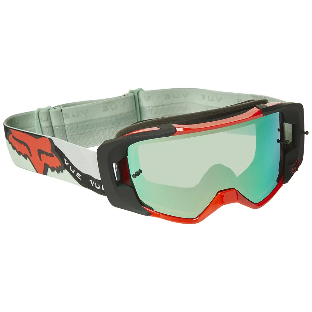 Fox Vue Dvide Spark Motocross Goggles Jade