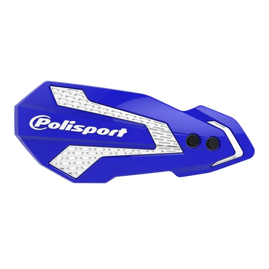 POLISPORT MX FLOW HANDGUARD BLU/WHT YAM YZ/YZF/WR 08-22