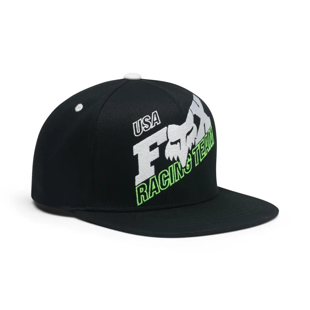 Fox Coldpress Snapback Hat Youth Black