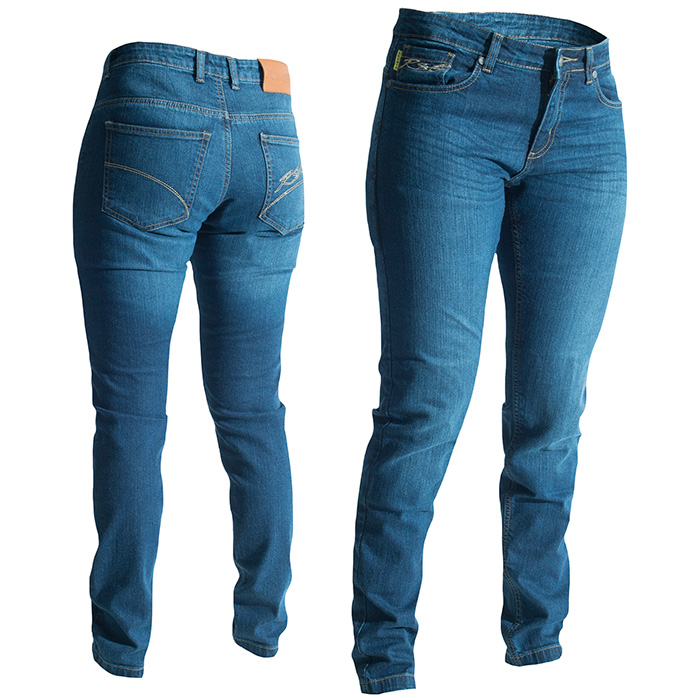 RST LADIES ARAMID SKINNY FIT JEAN [BLUE] 12 M - Image 1
