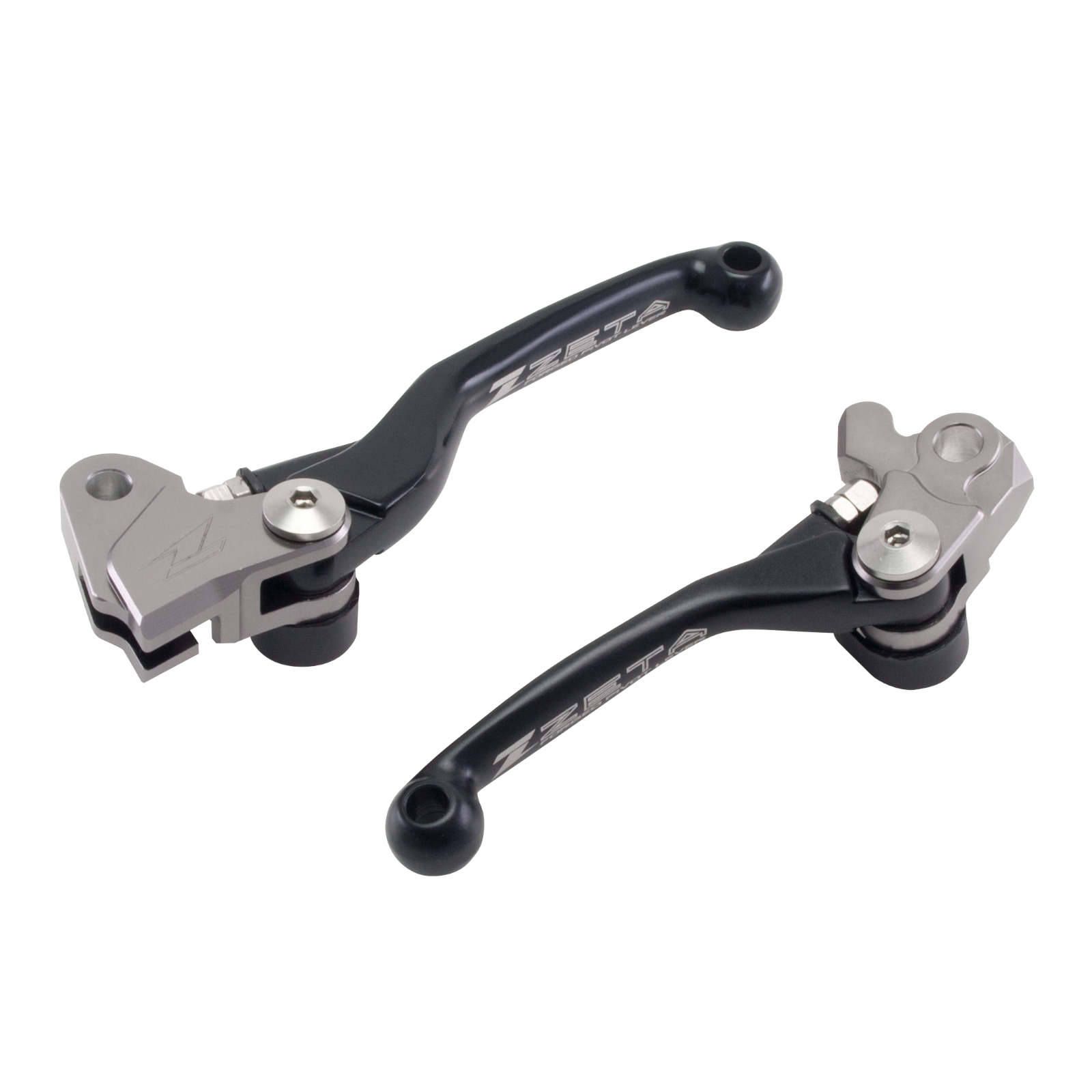 ZETA PIVOT LEVER SET FP KAW KX250F/450F '05-12 BLACK - Image 2