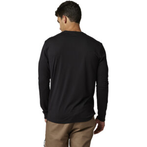 Fox Pinnacle Long Sleeve Tech Tee Black - Image 3