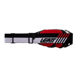 Leatt Velocity 6.5 Motocross Goggles Iriz White Red - Image 2