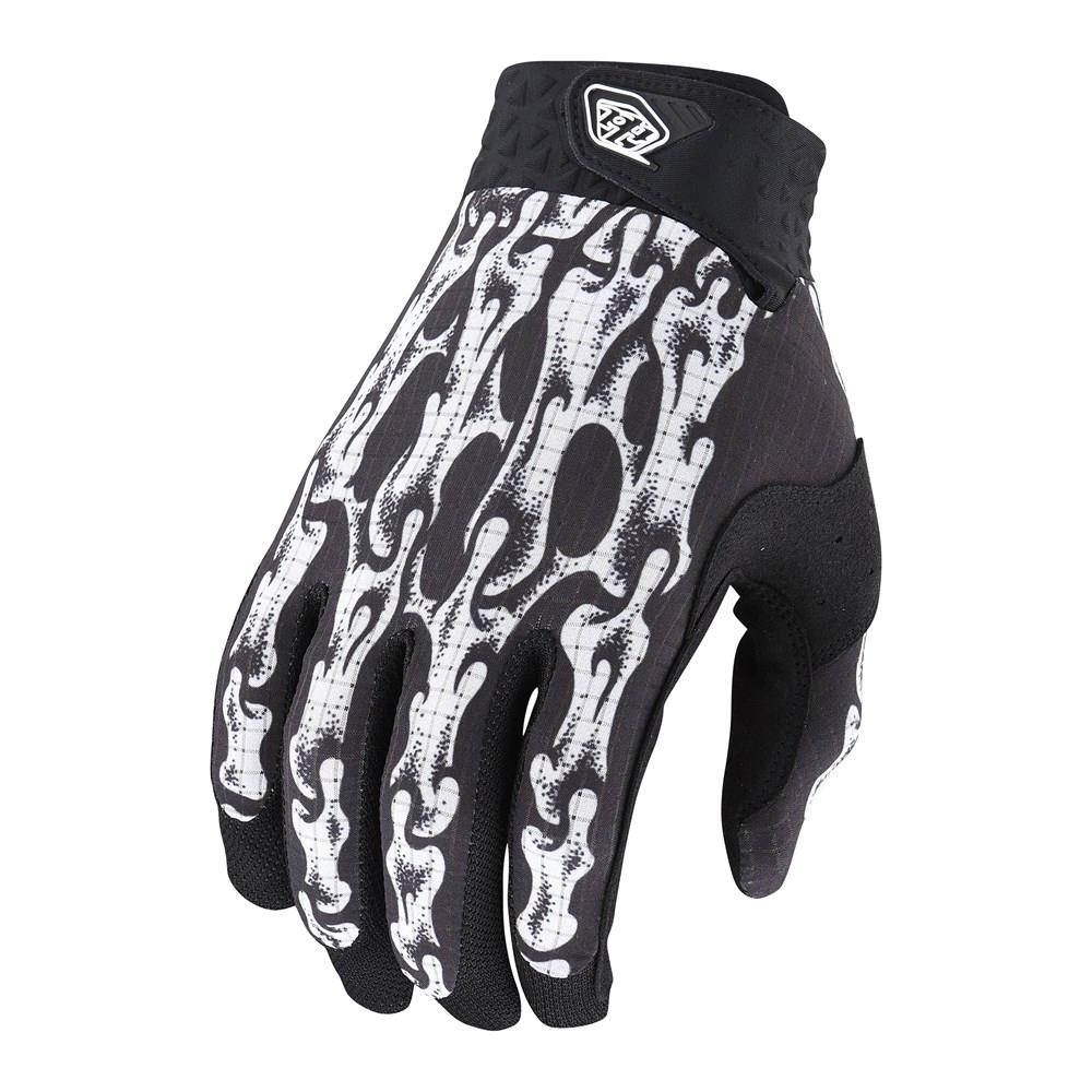 Troy Lee Designs Air Slime Hands Motocross Gloves Youth Black/White - Image 1