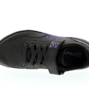 Fiven Ten Kestrel Lace Shoes Ladies Black/Purple - Image 4
