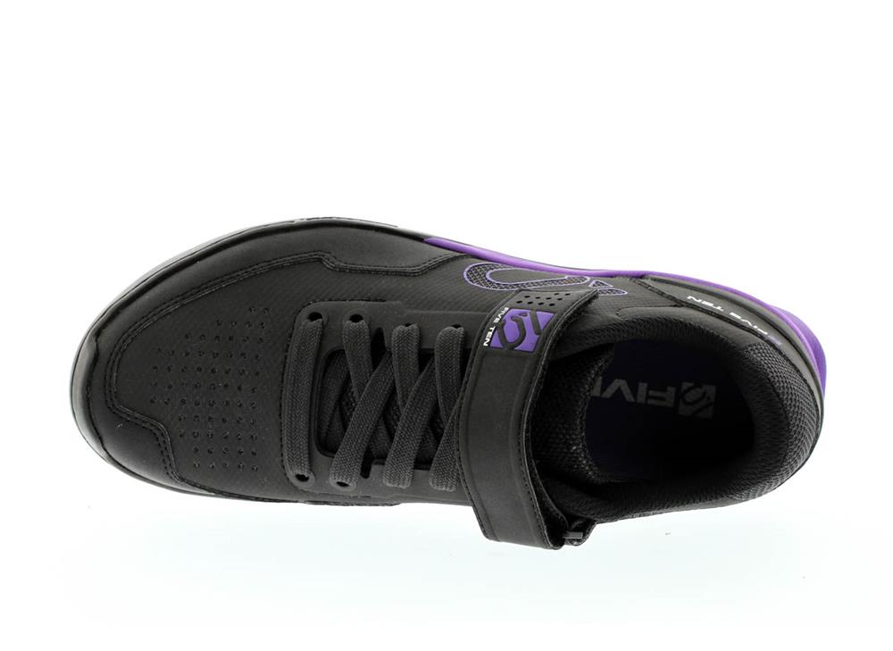Fiven Ten Kestrel Lace Shoes Ladies Black/Purple - Image 4