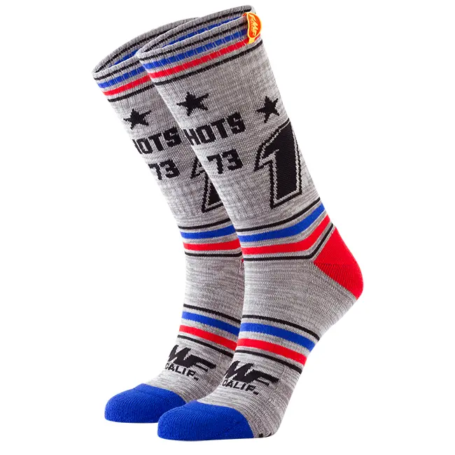 *Holeshot Socks pair Black FMF                             []
