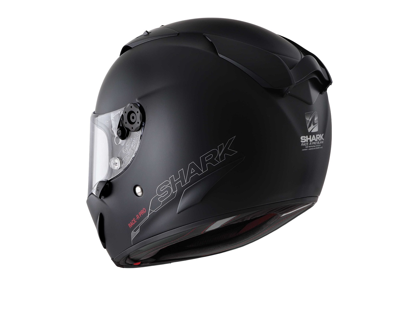 Shark Race-R Pro Blank Mat Helmet - Image 2