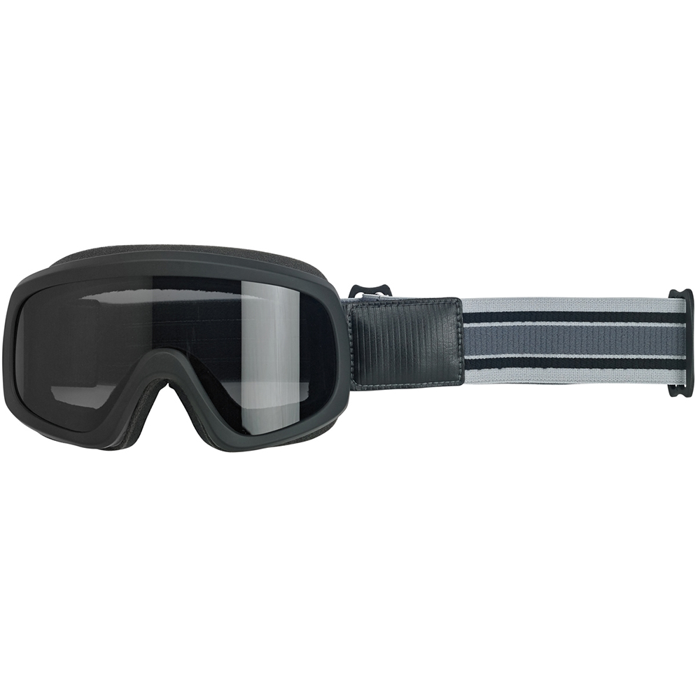 Biltwell Overland 2.0 Racer Goggles Black/Grey - Image 1